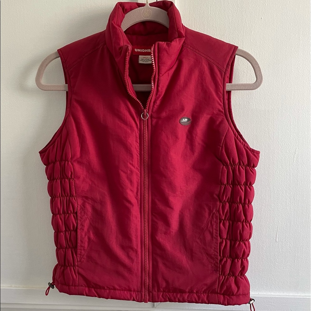 Vintage UnionBay Red Jacket Vest Size S